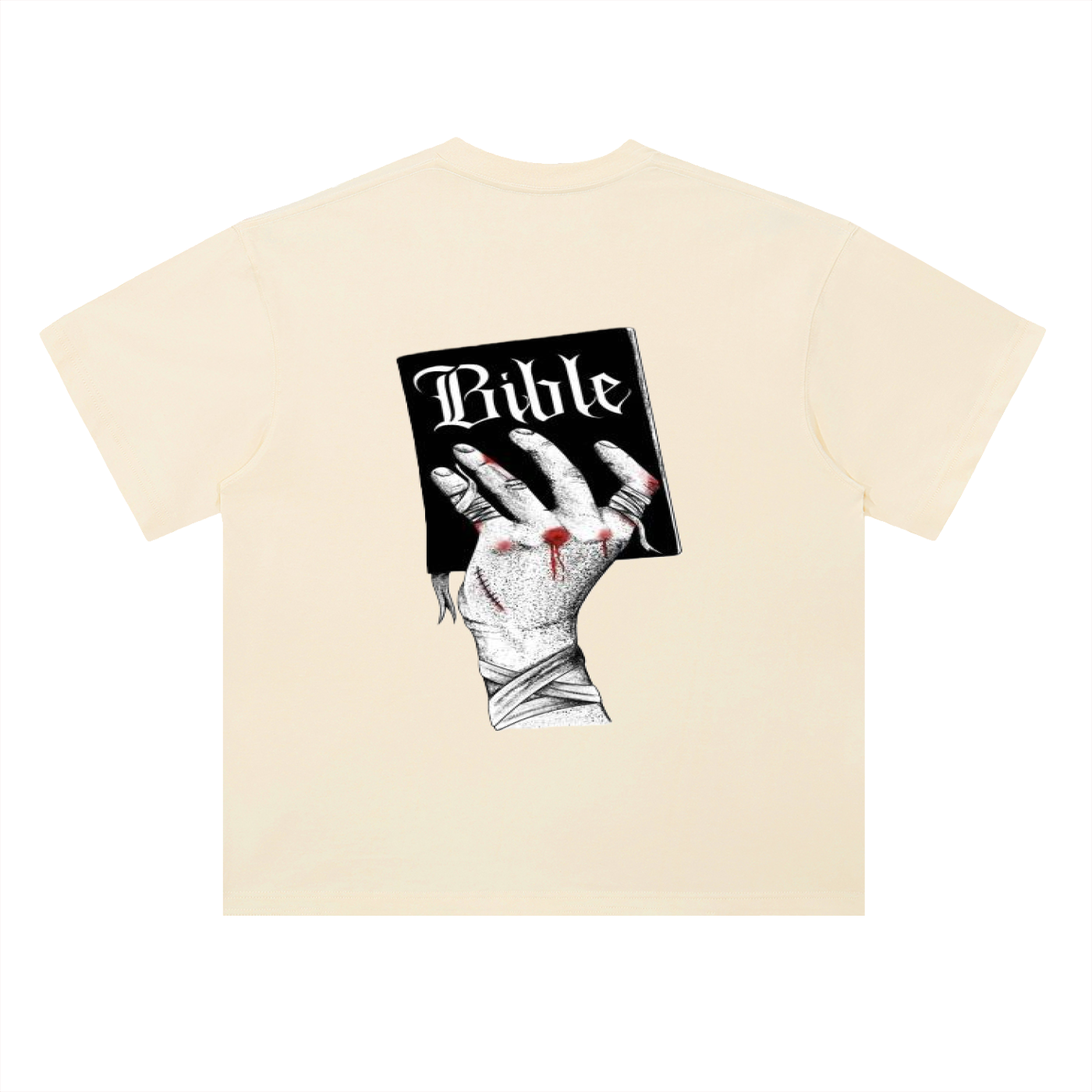 Heavyweight Drop Shoulder Cotton T-Shirt