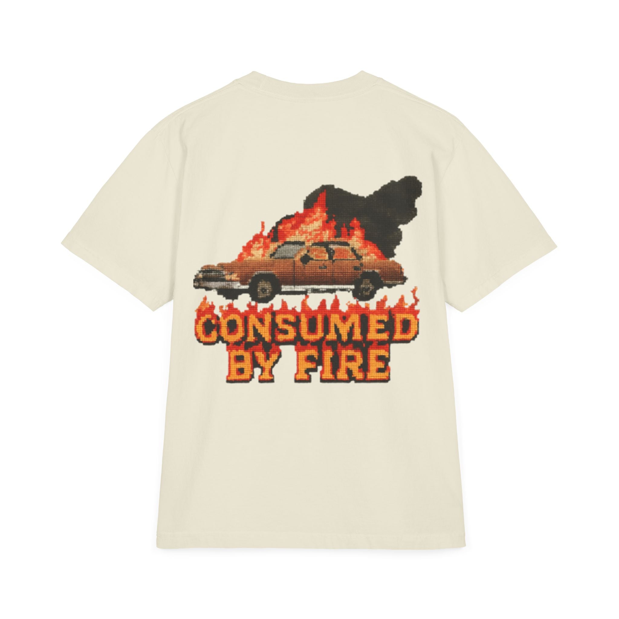 Unisex Garment-Dyed Drop-Shoulder T-Shirt