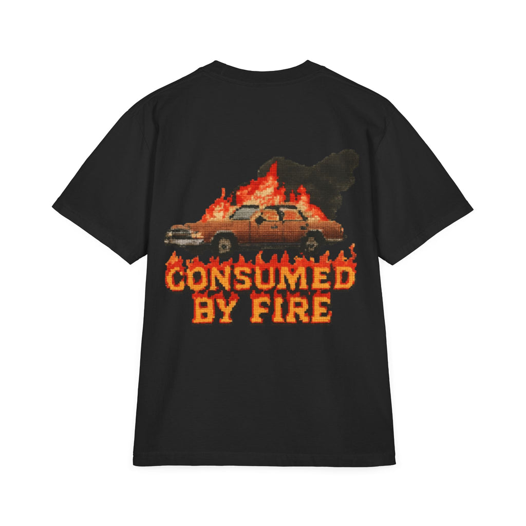 Unisex Garment-Dyed Drop-Shoulder T-Shirt