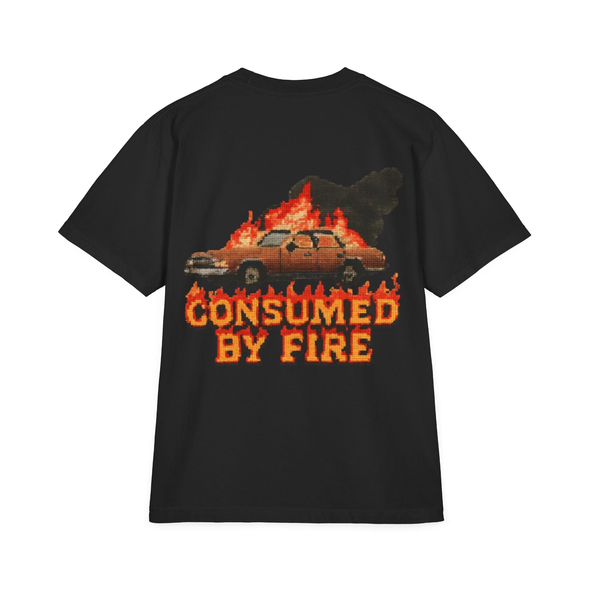 Unisex Garment-Dyed Drop-Shoulder T-Shirt