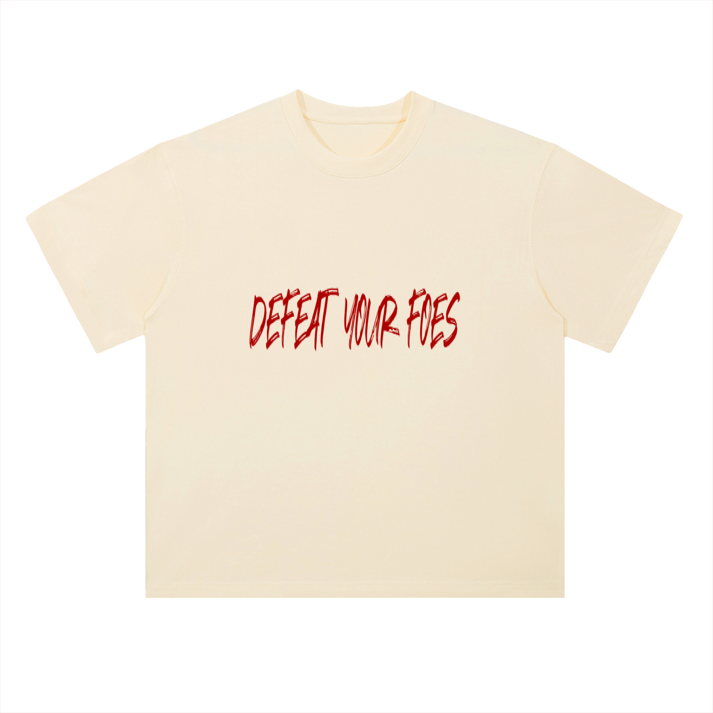 Heavyweight Drop Shoulder Cotton T-Shirt