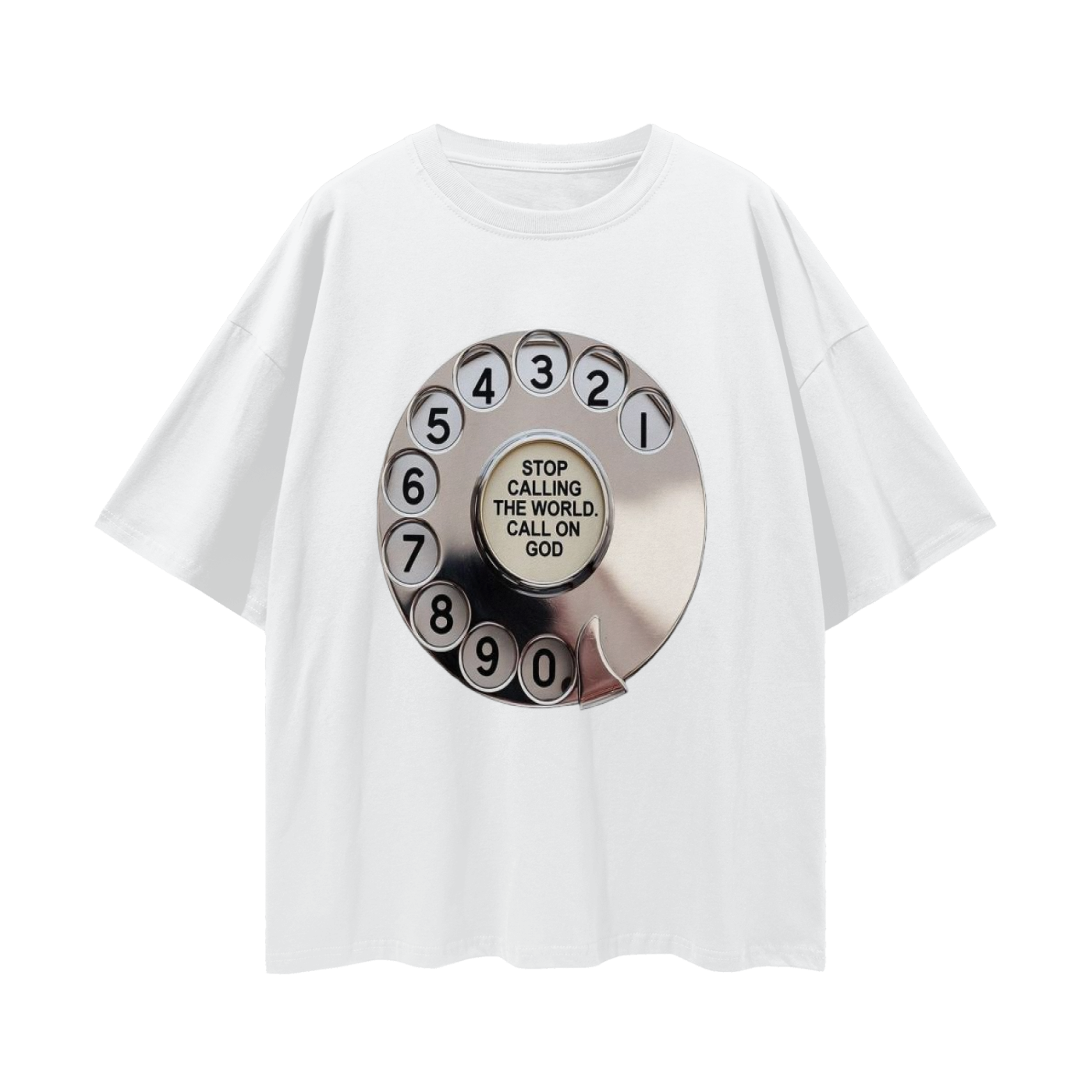 Streetwear Loose Drop Shoulder T-Shirt