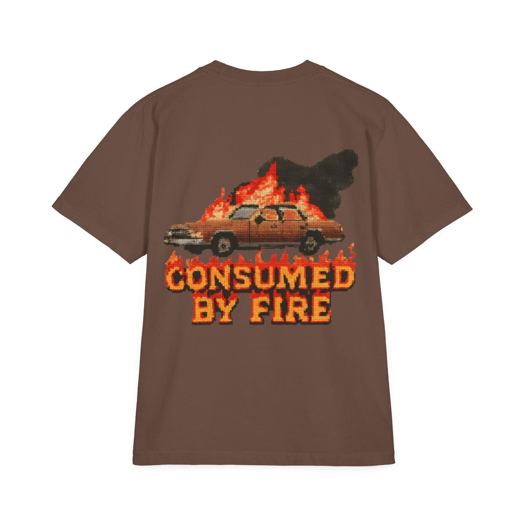 Unisex Garment-Dyed Drop-Shoulder T-Shirt