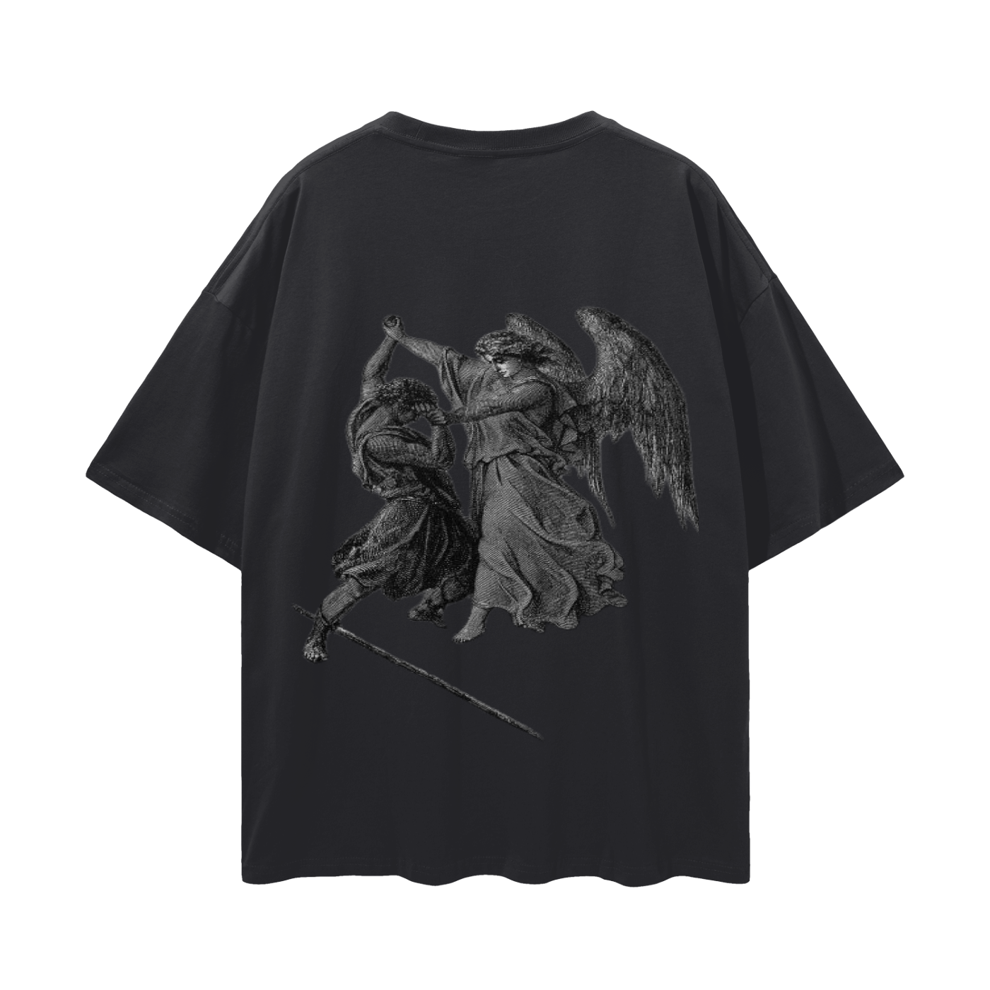 Streetwear Loose Drop Shoulder T-Shirt