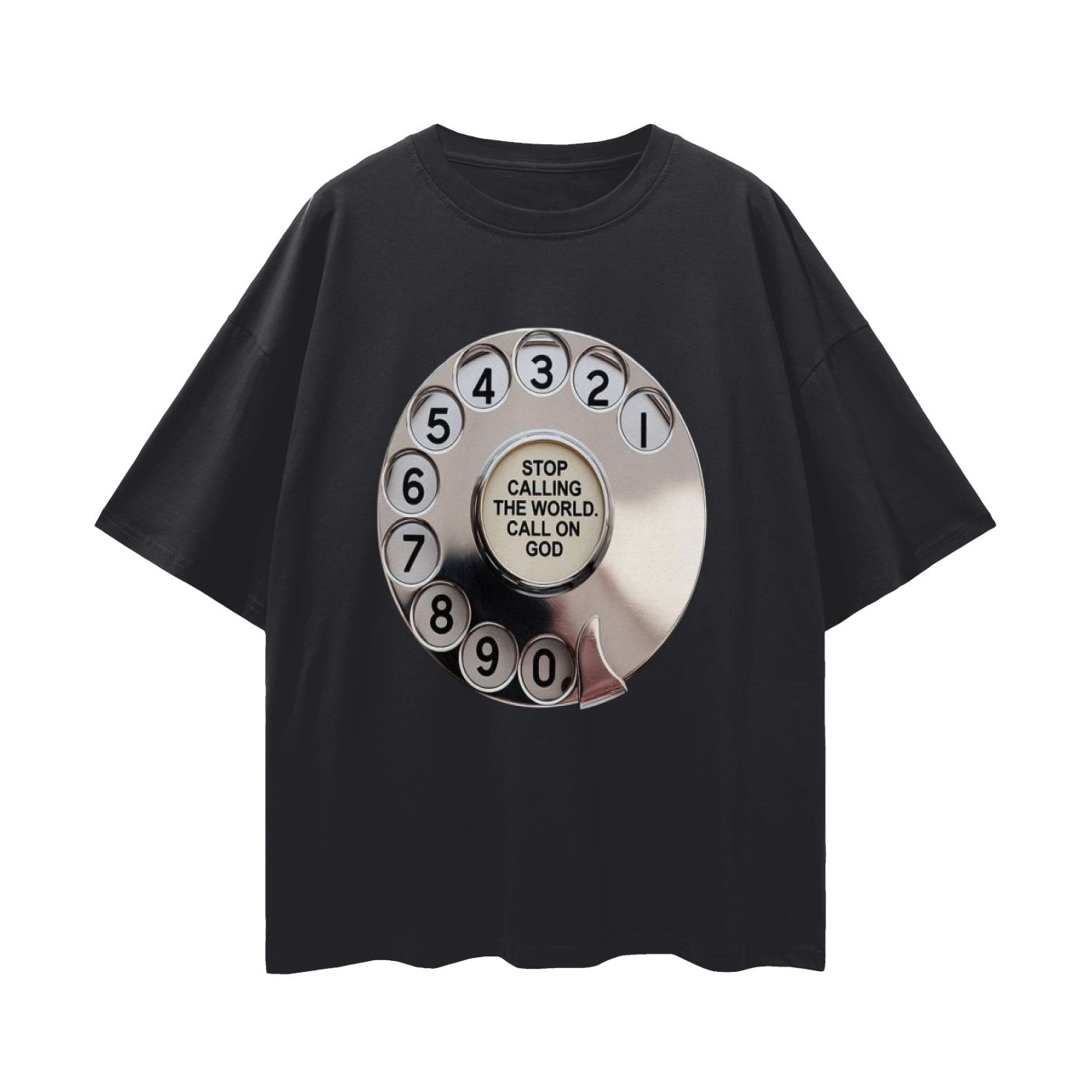 Streetwear Loose Drop Shoulder T-Shirt