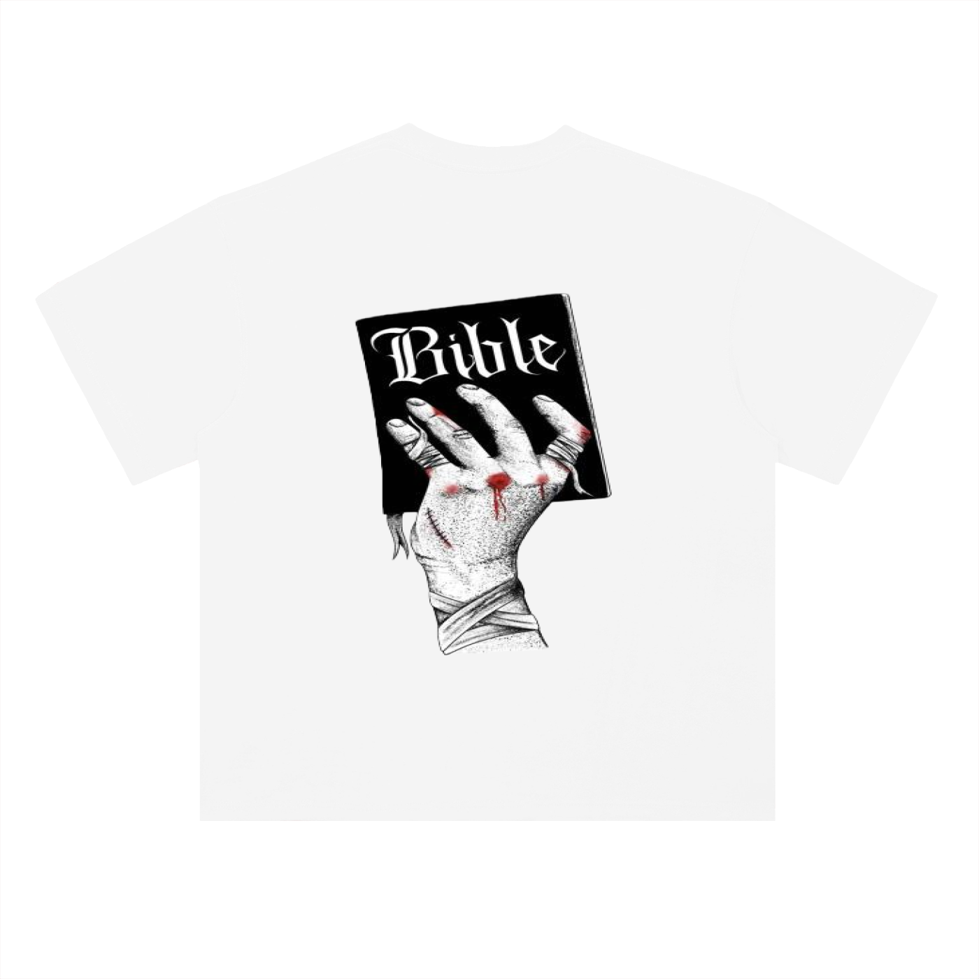 Heavyweight Drop Shoulder Cotton T-Shirt